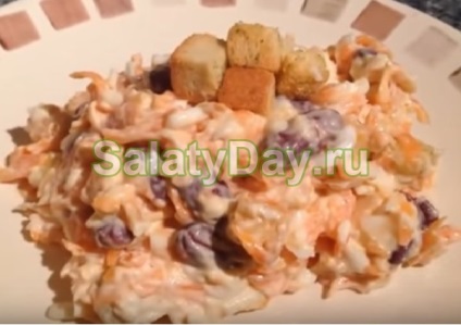 Салат з червоною квасолею консервованої - насолода смаком рецепт з фото і відео