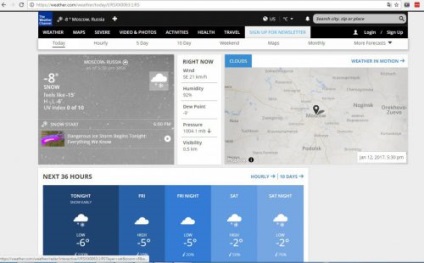 Найточніший сайти прогнозу погоди, world-x