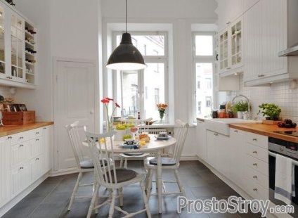 Скандинавський стиль в інтер'єрі кухні, вітальні, ванній, дитячої