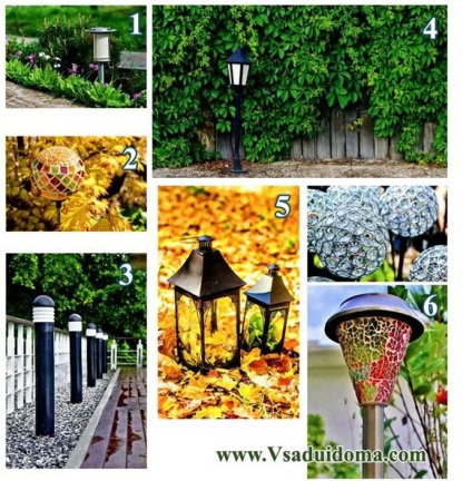 Світлове оформлення саду і дачі (фото прикладів), сайт про сад, дачі і кімнатних рослинах