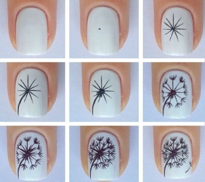 Квіти на нігтях - найпопулярніший візерунок