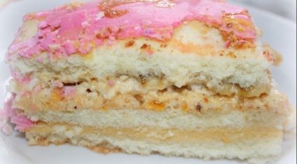 Дитячий торт - паровозик - з двома кремами і меренгою, покроковий рецепт з фото