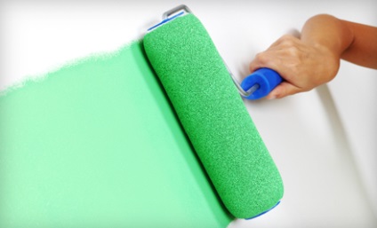 Як нанести фарбу на фарбу відео-інструкція по нанесенню декоративної, порошкової на скло