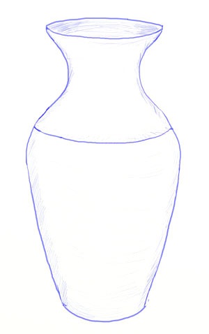Як намалювати айстри у вазі поетапно олівцем - як намалювати айстри у вазі - навчально-методичний