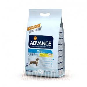 Купити 🐕 advance mini sensitive едванс міні сенсітів сухий корм для дорослих собак дрібних порід з