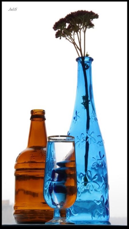Безліч оригінальних варіантів використання скляних пляшок - ярмарок майстрів - ручна