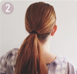 Незвичайний пучок на довге волосся покрокова інструкція фото