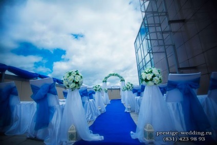 Оформлення залу на весілля в Нижньому Новгороді