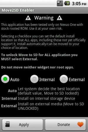 Завантажити програму move2sd enabler для андроїда, системне move2sd enabler на android телефон і