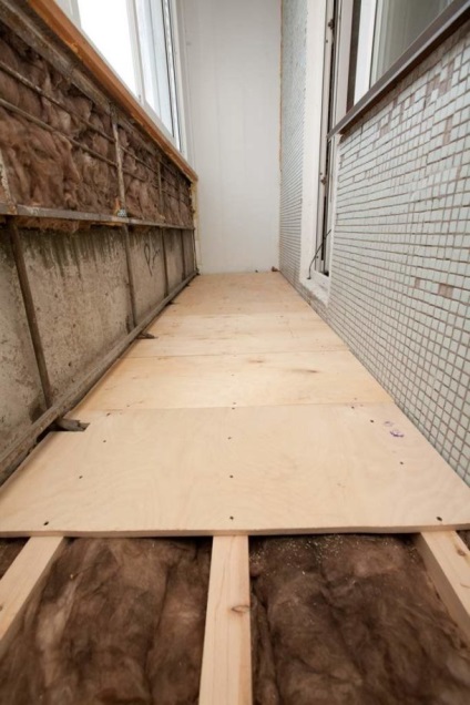 Утеплення підлоги лоджії Піноплекс покрокова інструкція