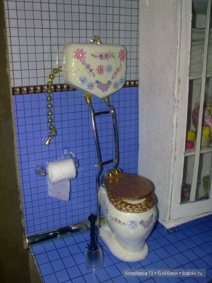 Як зробити іграшковий туалет і ванну