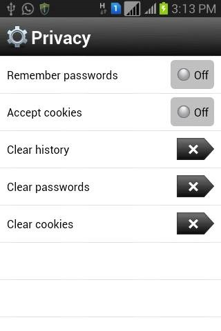 Як видалити кеш, cookies та історію на телефоні android