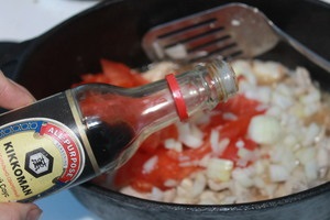 Курочка по-тайськи в гострому кисло-солодкому соусі рецепт з фотографіями
