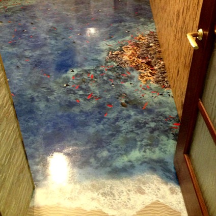 Наливні 3д підлоги фото
