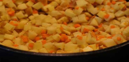 Рецепт овочевого рагу з кабачками