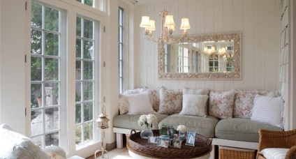 Самостійне створення стилю прованс в інтер'єрі вікна, текстиль, меблі, квіткові мотиви