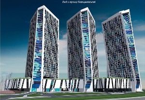 Біля центрального загсу побудують три 30-поверхових будинки