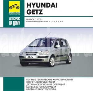 Книги по ремонту, обслуговування та експлуатації автомобілів hyundai