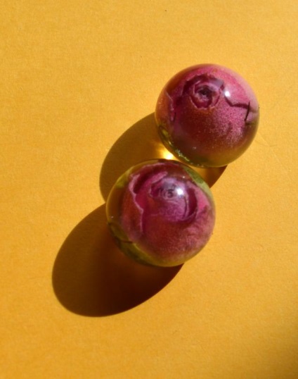 Майстер-клас сережки-сфери троянда з епоксидної смоли - ярмарок майстрів - ручна робота, handmade