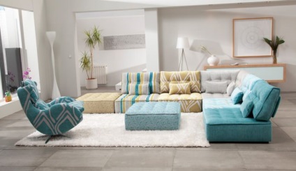 Модульні дивани для вітальні