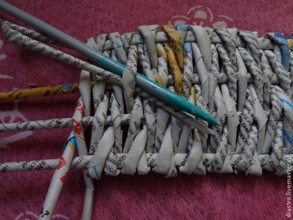 Плетіння з газетних трубочок