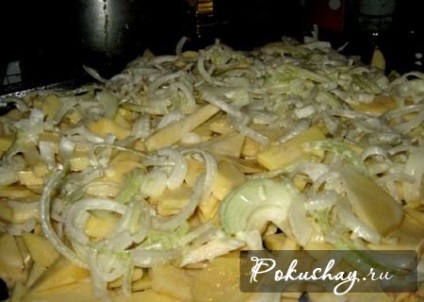 Рецепт приготування листкового картоплі