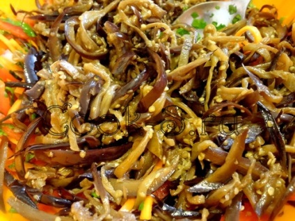 Салат з баклажанів по-корейськи - покроковий рецепт з фото, салати