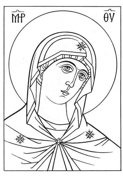 Андроніковскій ікона Божої Матері, богородиця