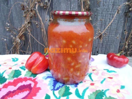 Квасоля в томатному соусі консервована - рецепт з фото, як приготувати на зиму