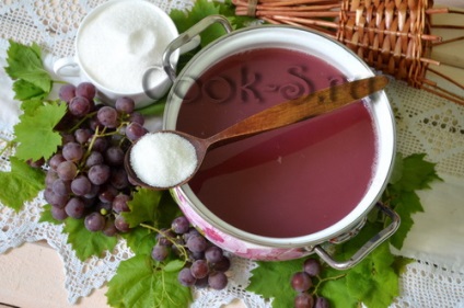 Як приготувати виноградний сік на зиму в домашніх умовах