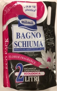 Відгук гель для душу і піна для ванни з квіткою лотоса bagno schiuma flower fragrance 2000 мл,