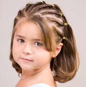 Зачіски на коротке волосся для дівчаток красиві і легкі варіанти укладок