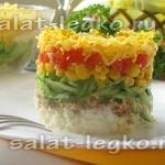 Салат з руколою і тунцем - рецепт з фото