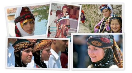 Турецька традиційний одяг - люблячі серця