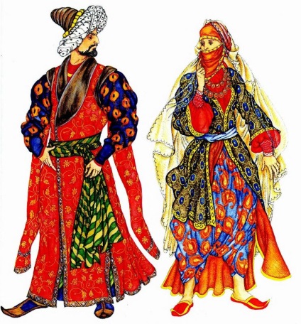 Турецька традиційний одяг - люблячі серця
