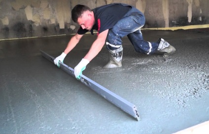Що потрібно знати при заливці бетонної підлоги в гаражі