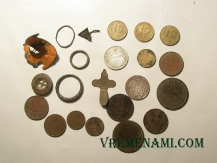 Пошук на городах монет металошукачем в 2013 році