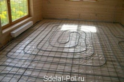 Труба для теплої підлоги водяного вибір, розрахунок і укладання поліпропіленових або металопластикових