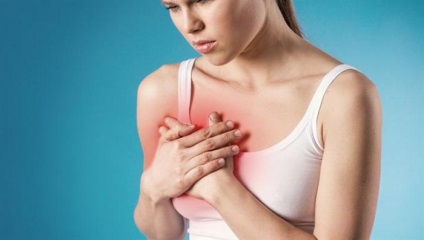 Чому ниє груди у жінок причини
