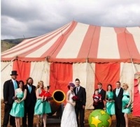 Весілля-цирк або вінтажна весілля в шапіто з рубрики весілля в вінтажному стилі - свадьбаліст все