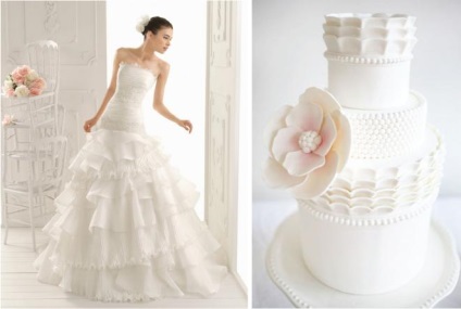 Весільний торт в стилі сукні нареченої бобруйск - новини - новини компаній