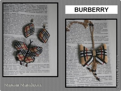 Прикраси з мотивами burberry (зі схемами), країна майстрів