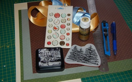 Майстер-клас створюємо листівку до нового року - ярмарок майстрів - ручна робота, handmade