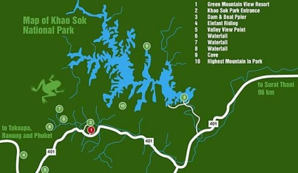 Національний парк као сік опис, карта, екскурсії