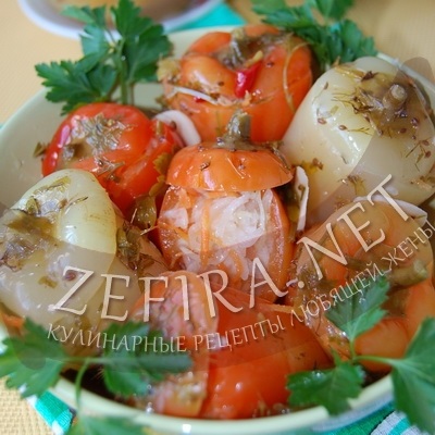 Огірки, мариновані з цибулею і морквою - кулінарні рецепти люблячої дружини