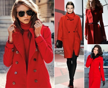 З чим носити червоне пальто - який шарф і кольору вибрати