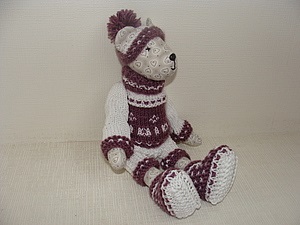 Светр і штанці для маленького ведмедика - ярмарок майстрів - ручна робота, handmade