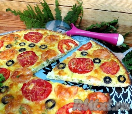 Кабачкова піца в духовці - рецепт з фото