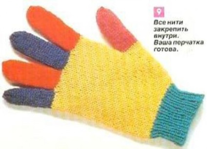 Як в'язати рукавички