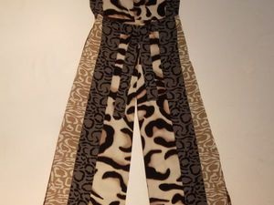 Шиємо трендові штани палаццо з прінтовой тканини - ярмарок майстрів - ручна робота, handmade